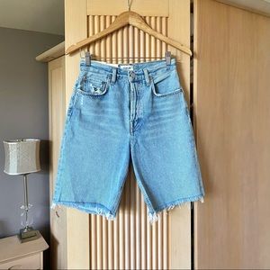 Agolde 90s pinch waist shorts